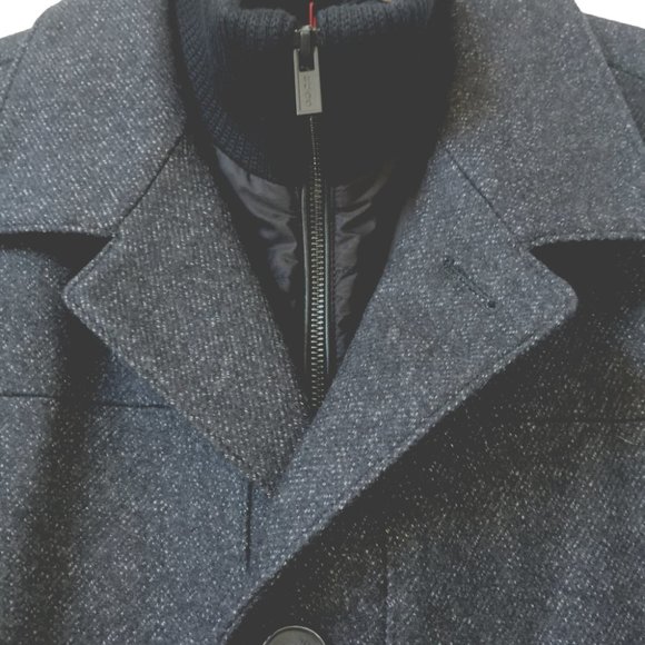 Men's HUGO Boss Jacket or Coat Dark Charcoal M - Picture 4 of 12